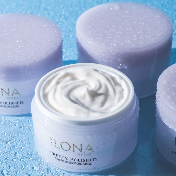 ILONA Crystal Skin Resurfacing Cream Lactic Acid Face Cream ILONA