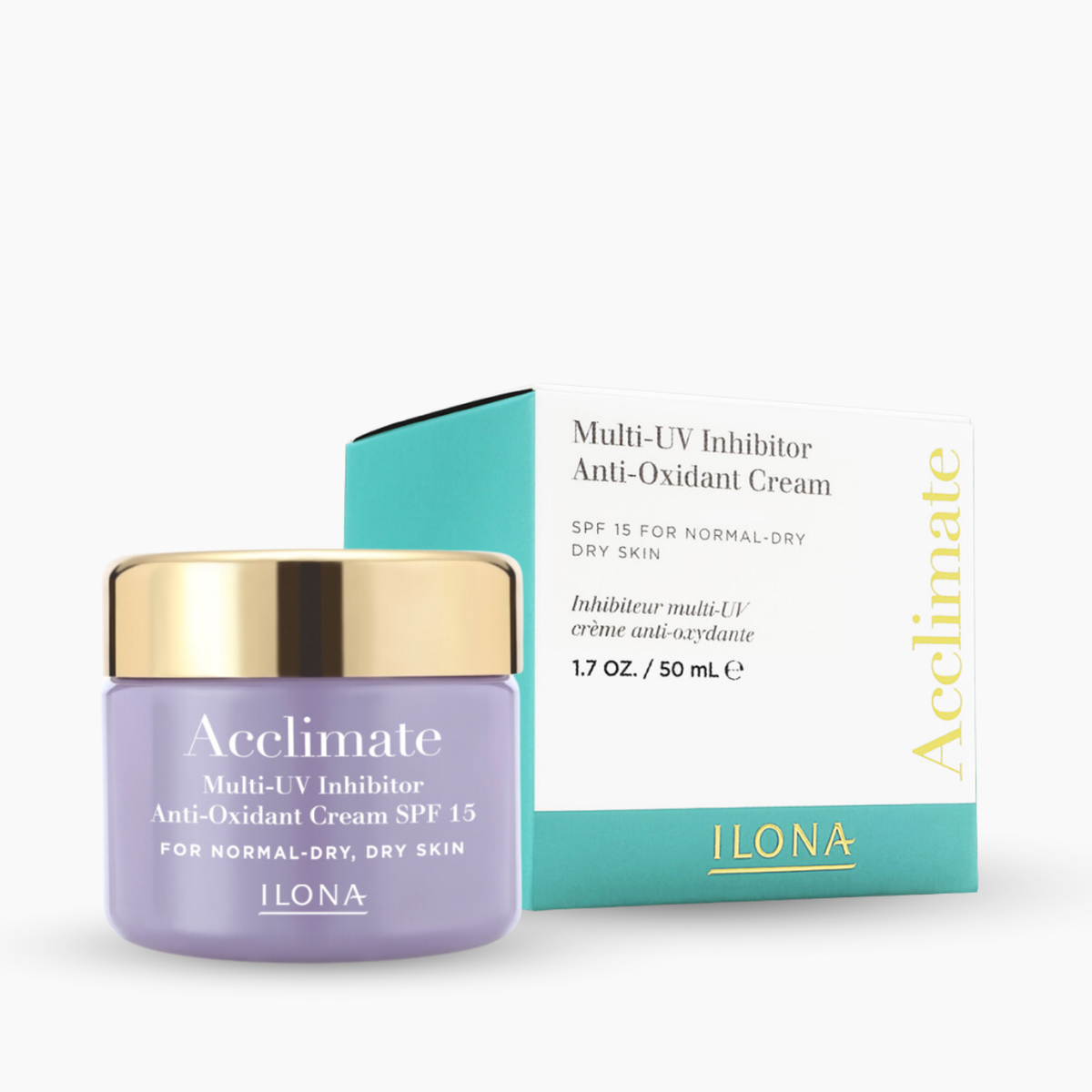 Acclimate Multi-UV Inhibitor Anti-Oxidant Cream SPF 15
