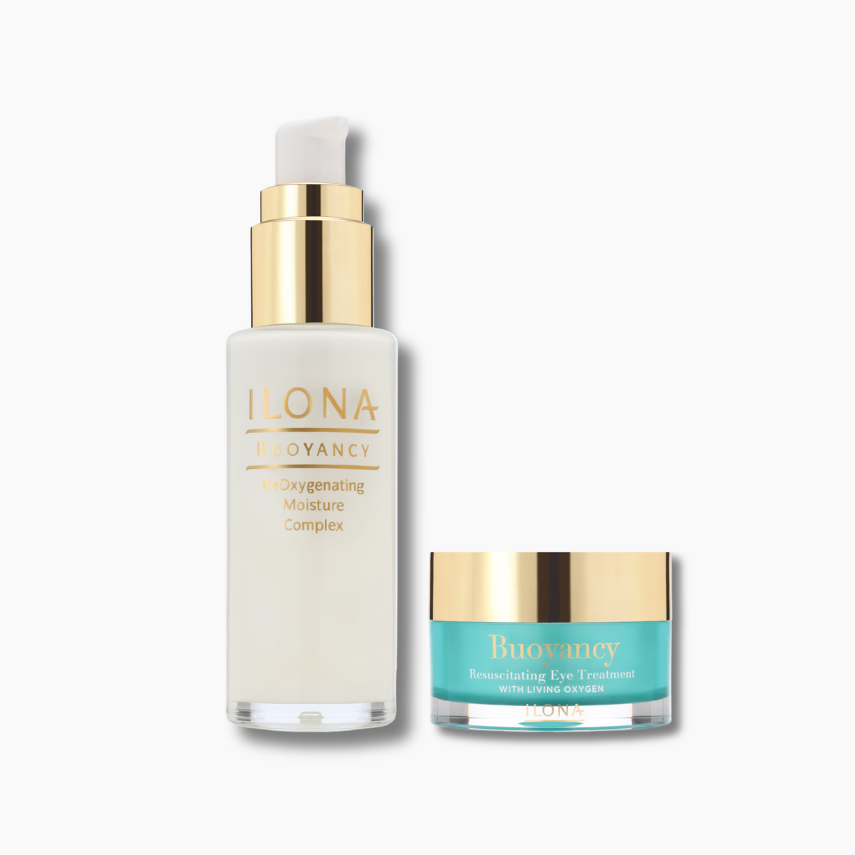 Oxygen Hydration &amp; Eye Renewal Duo Buoyancy Moisture Complex + Resuscitating Eye Treatment