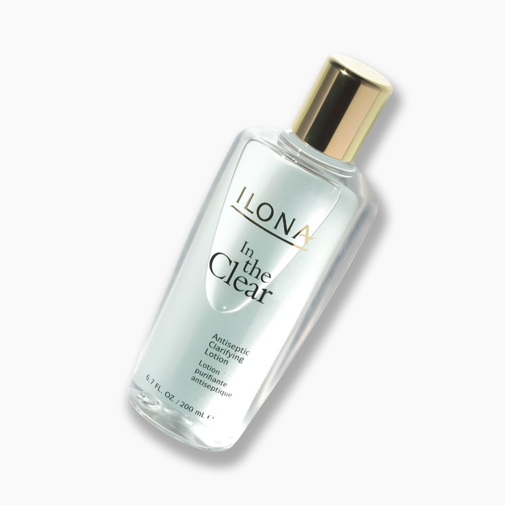 ILONA BeautyILONA Beauty In the Clear Antiseptic Clarifying Lotion Single Bottle Floating