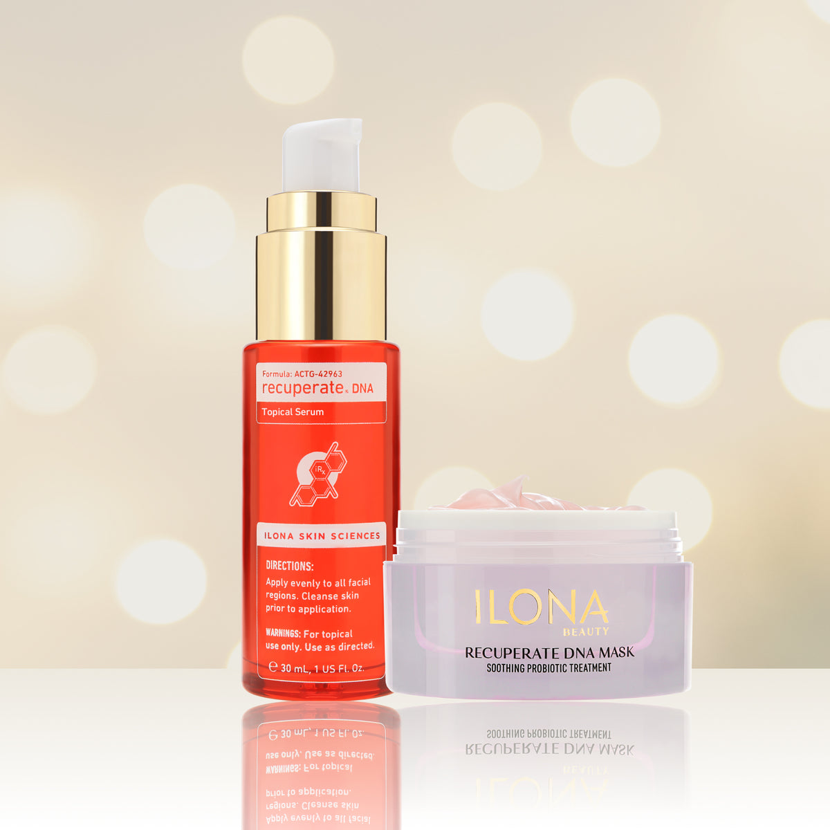 Recuperate DNA Topical Serum & Recuperate DNA Mask